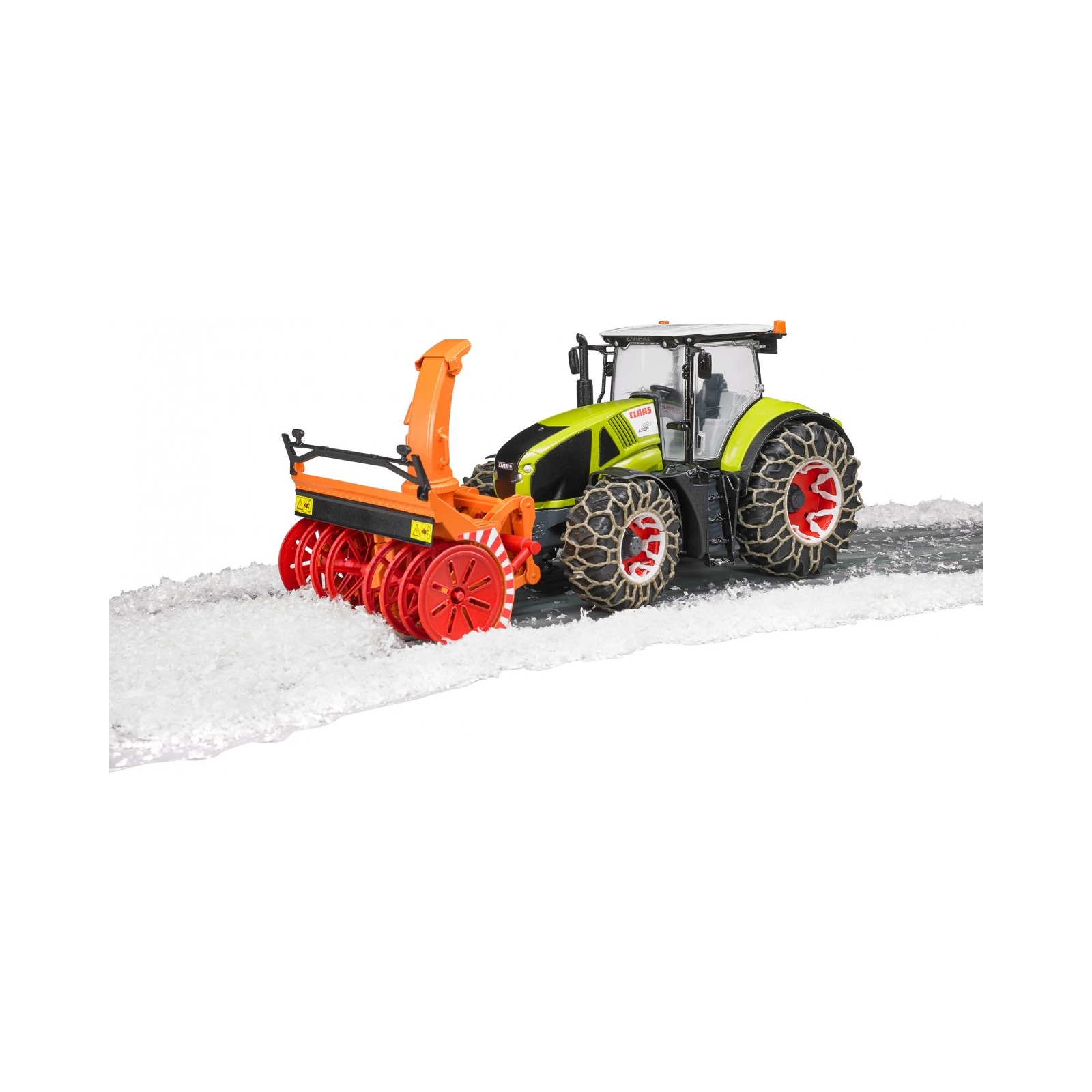 Спецтехніка Bruder Трактор Claas Axion 950 для прибирання снігу (03017) зображення 7