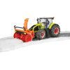 Спецтехніка Bruder Трактор Claas Axion 950 для прибирання снігу (03017) зображення 7
