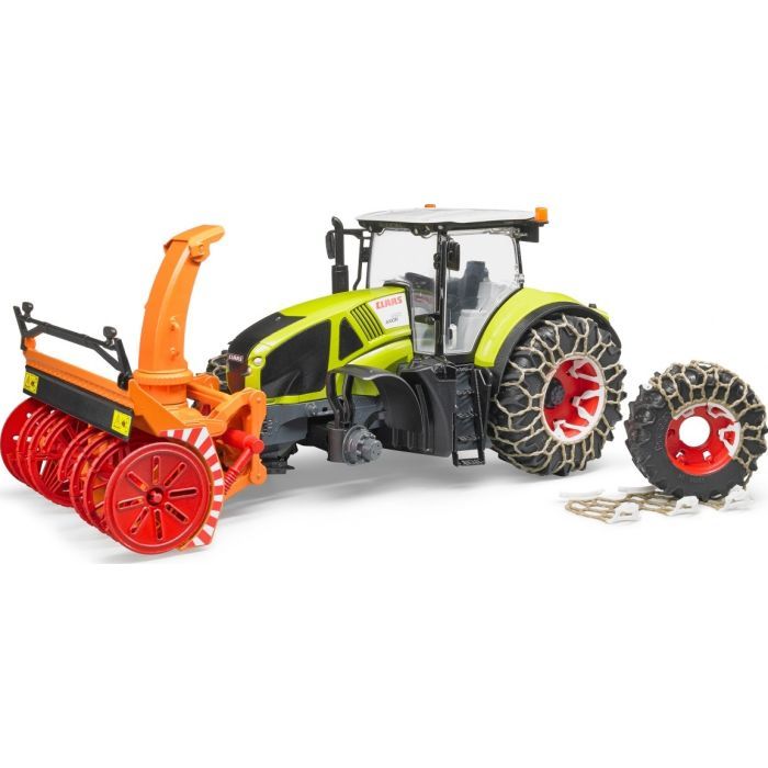 Спецтехніка Bruder Трактор Claas Axion 950 для прибирання снігу (03017) зображення 8