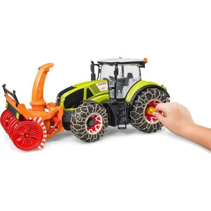 Спецтехніка Bruder Трактор Claas Axion 950 для прибирання снігу (03017) зображення 9