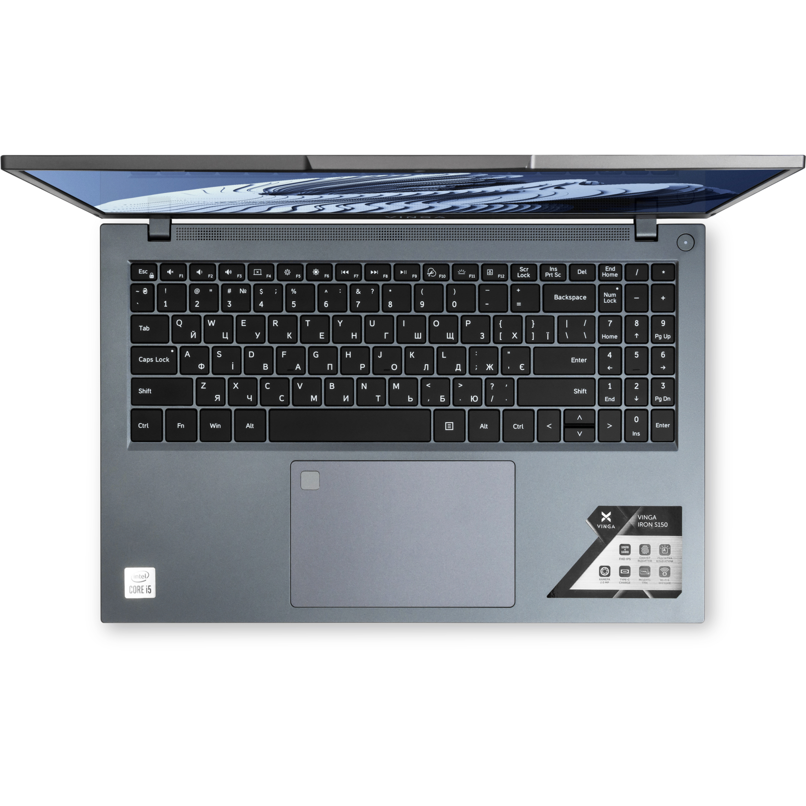Ноутбук Vinga Iron S150 (S150-123516512GWP) изображение 6