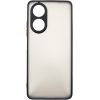 Чехол для мобильного телефона Dengos Matte OPPO A58 4G (black) (DG-TPU-MATT-132)