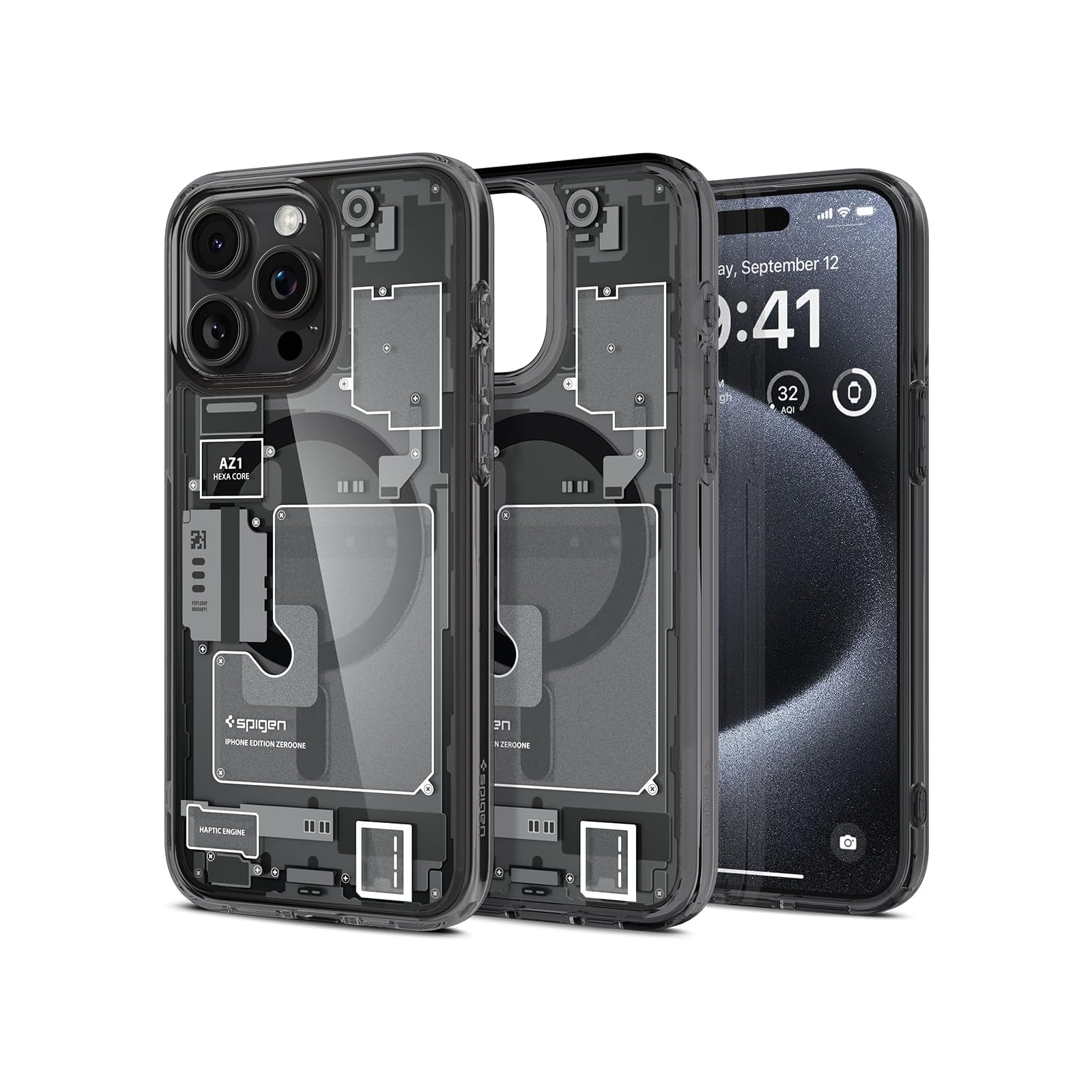 Чохол до мобільного телефона Spigen Apple iPhone 15 Pro Ultra Hybrid MagFit Zero One (ACS06721) зображення 2