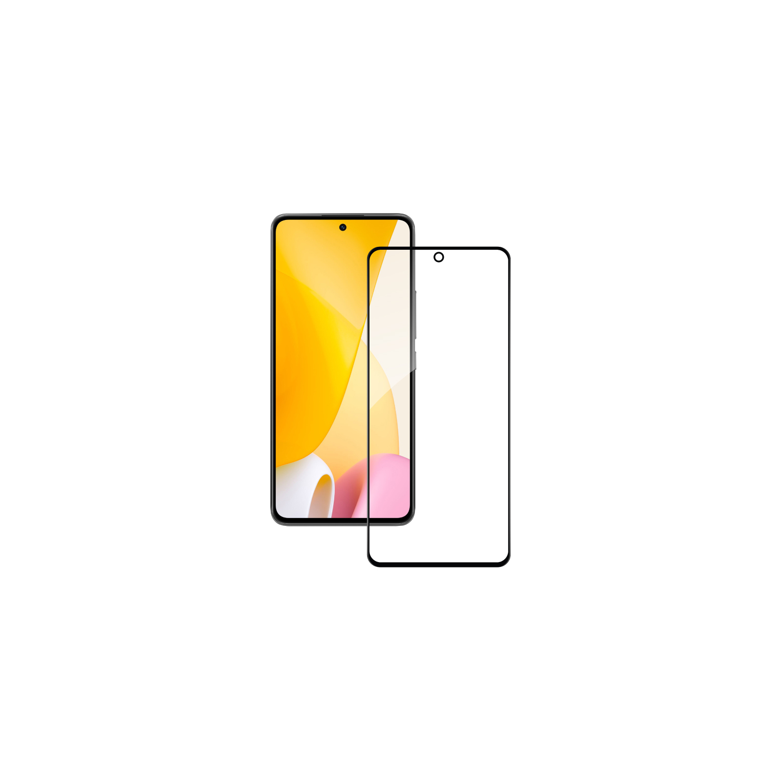 Стекло защитное ACCLAB Full Glue Xiaomi 12 Lite (1283126559358)