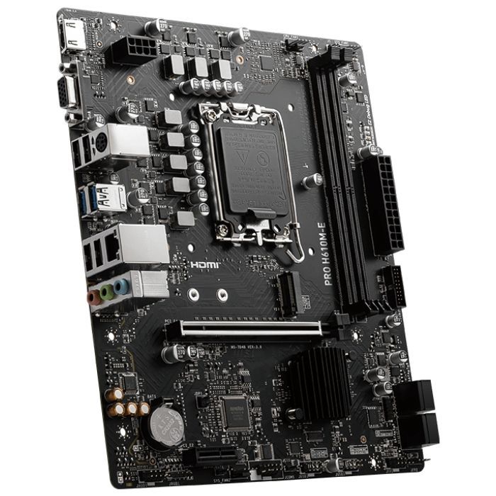 Материнская плата MSI PRO H610M-E изображение 4