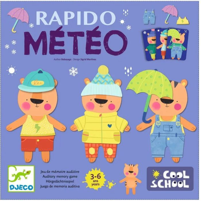 Настольная игра Djeco Rapido Meteo (DJ08527)
