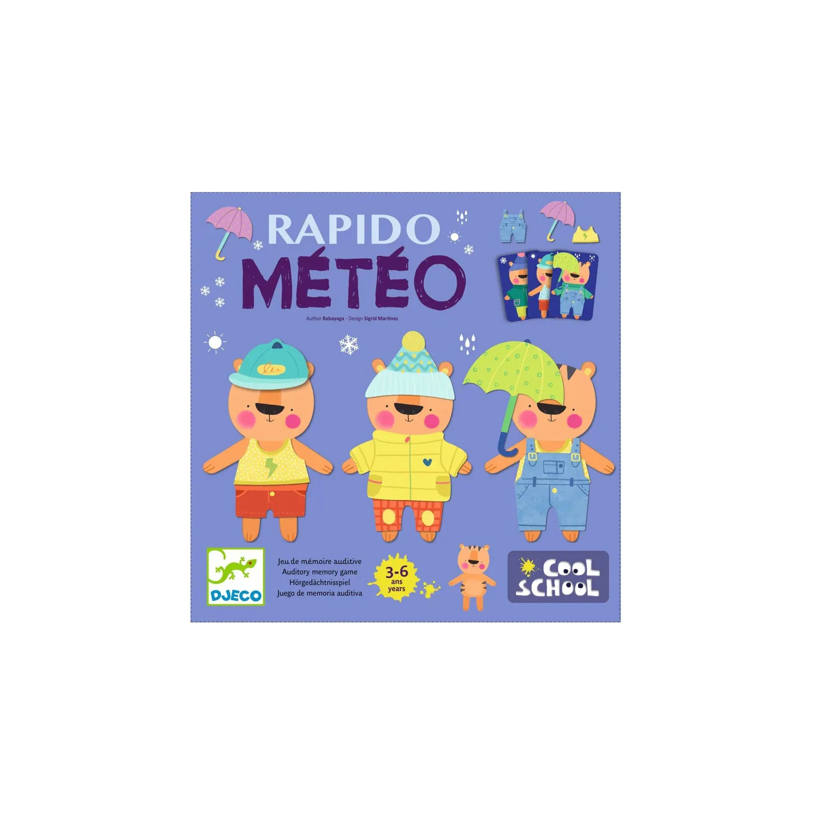 Настільна гра Djeco Rapido Meteo (DJ08527)