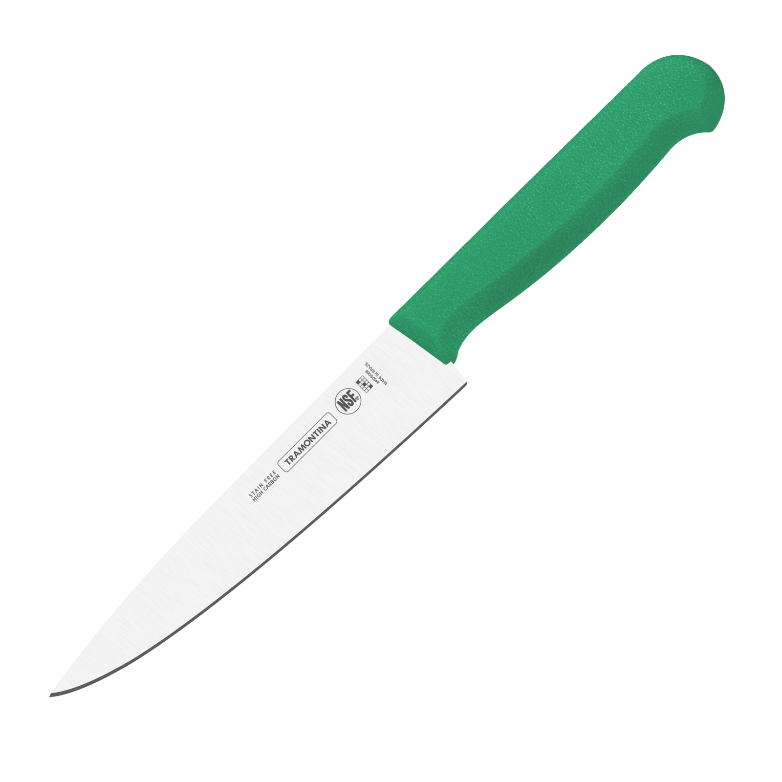 Кухонный нож Tramontina Profissional Master для м'яса з виступом 152 мм Зелений (24620/026)