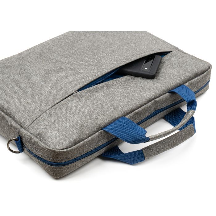 Сумка для ноутбука Vinga 15.6" NB150S silver-gray (NB150SGY) изображение 6