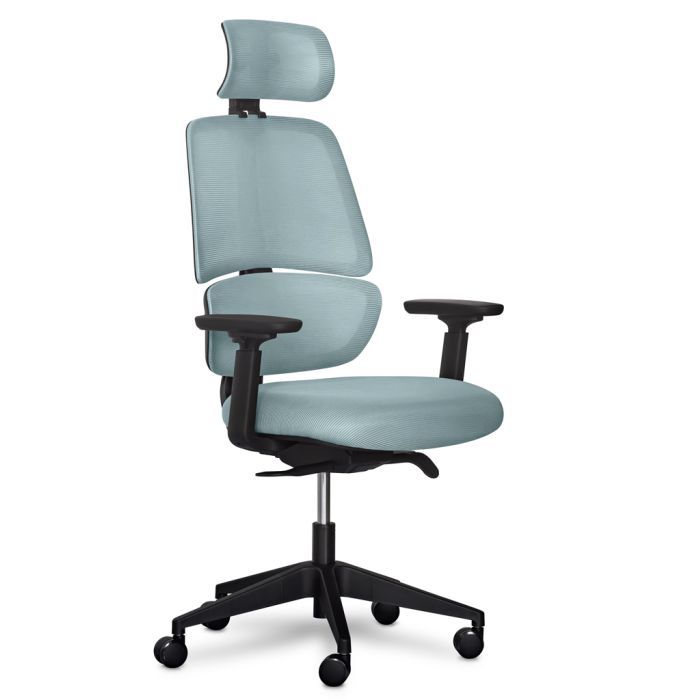 Офисное кресло Mealux Leo Air Plus Grey / Blue (Y-546 KBGL)