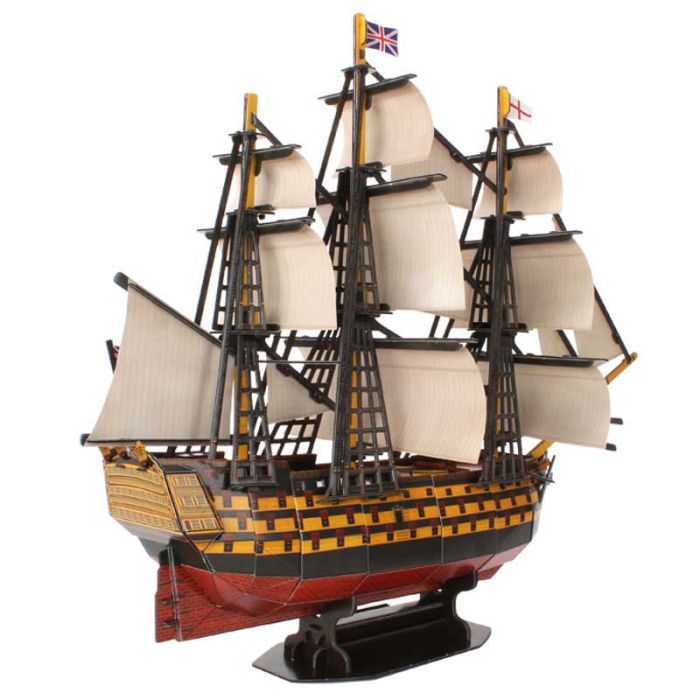 Пазл Cubic Fun Трехмерная головоломка-конструктор HMS Victory (T4019h)