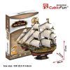 Пазл Cubic Fun Трехмерная головоломка-конструктор HMS Victory (T4019h) изображение 2