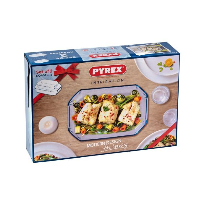 Форма для выпечки Pyrex Inspiration набір 2 шт 3.2 + 2.6 л (913S037/7043) изображение 3