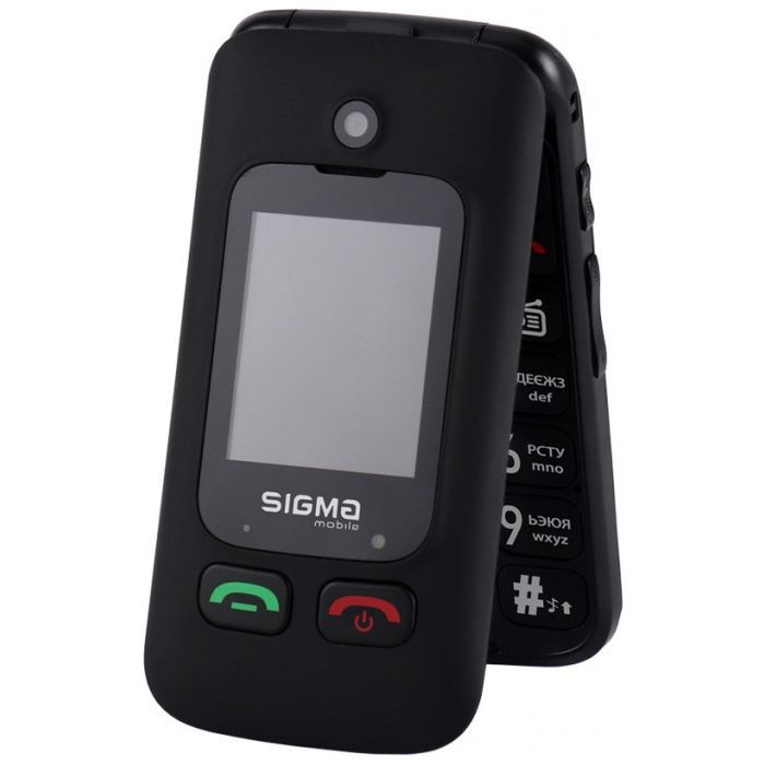 Мобильный телефон Sigma Comfort 50 Shell Duo Type-C Red Black (4827798212516) изображение 3