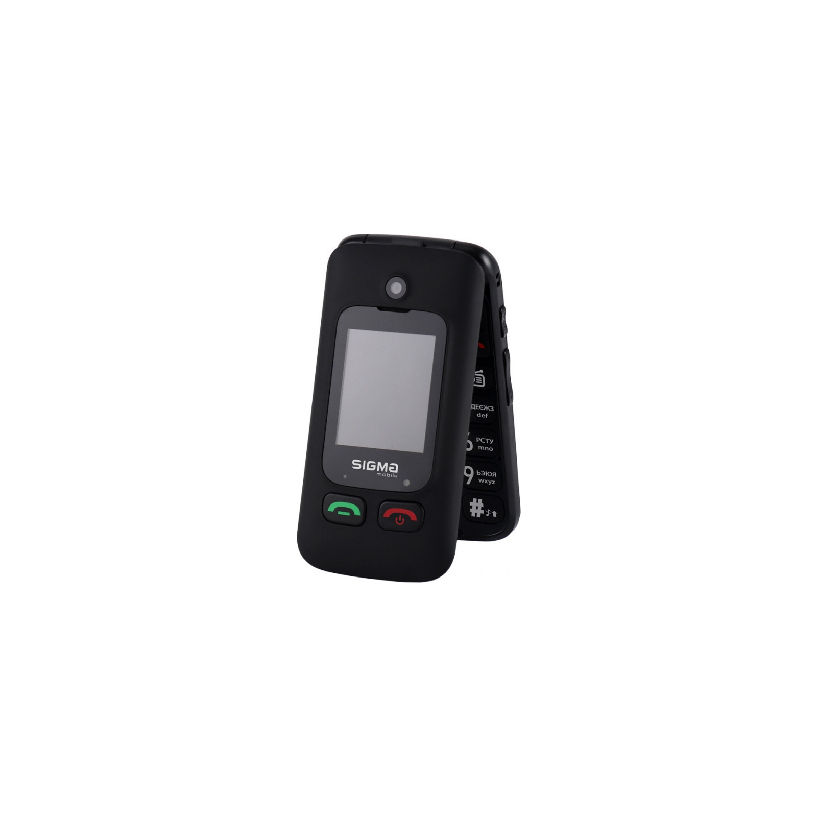Мобільний телефон Sigma Comfort 50 Shell Duo Type-C Black (4827798212523) зображення 3