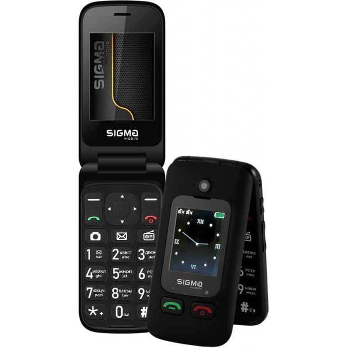 Мобильный телефон Sigma Comfort 50 Shell Duo Type-C Red Black (4827798212516) изображение 4