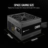 Блок питания Corsair 650W CX650 (CP-9020278-EU) изображение 9