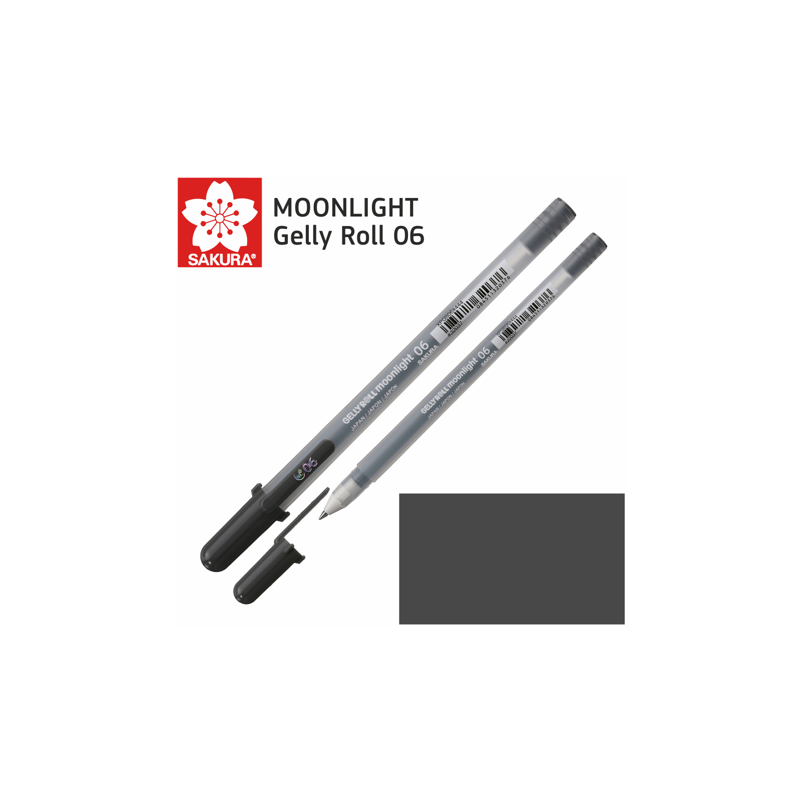 Ручка гелева Sakura MOONLIGHT Gelly Roll 06, Холодний сірий (084511320376)