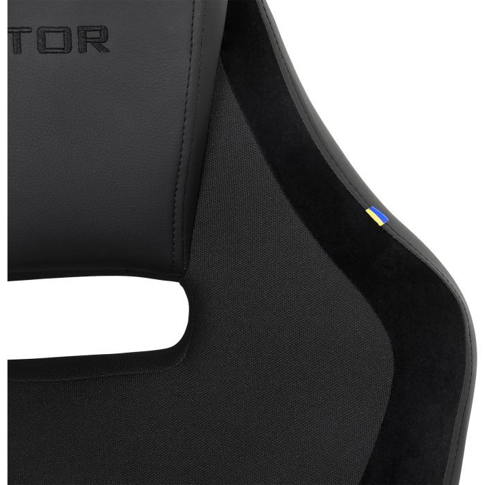 Кресло игровое Hator Flash Alcantara Black (HTC-400) изображение 6