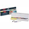 Художественный набор Derwent Inktense Paint Pan, 24 цвета+кисть с резервуаром (5028252594561) изображение 3