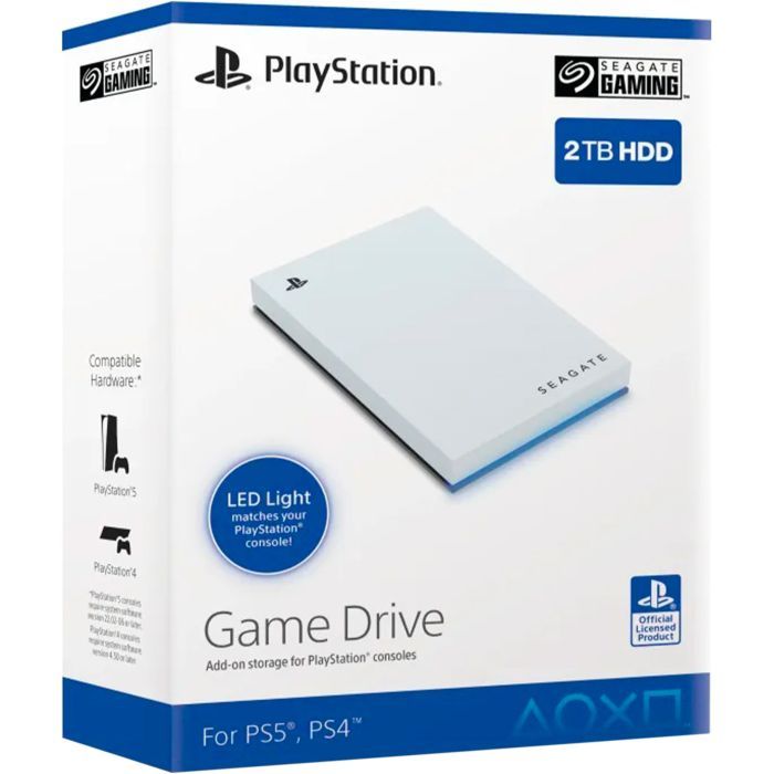 Внешний жесткий диск 2.5" 2TB Game Drive for PlayStation 5 Seagate (STLV2000201) изображение 7