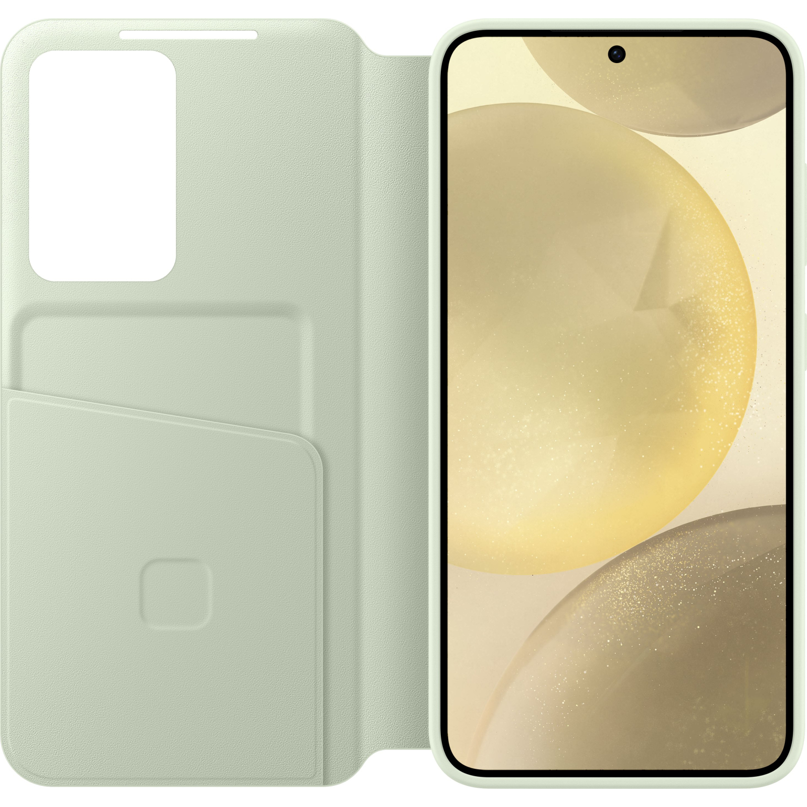 Чохол до мобільного телефона Samsung Galaxy S24 (S921) Smart View Wallet Case Lime (EF-ZS921CGEGWW) зображення 3
