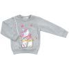 Кофта дитяча Breeze з єдинорогом (16823-92G-gray)