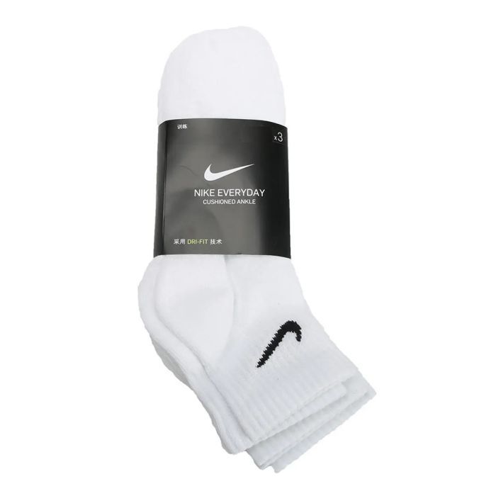 Носки Nike U NK EVERYDAY CUSH ANKLE 3PR SX7667-100 38-42 3 пари Білі (888407236310) изображение 6