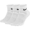 Носки Nike U NK EVERYDAY CUSH ANKLE 3PR SX7667-100 38-42 3 пари Білі (888407236310)