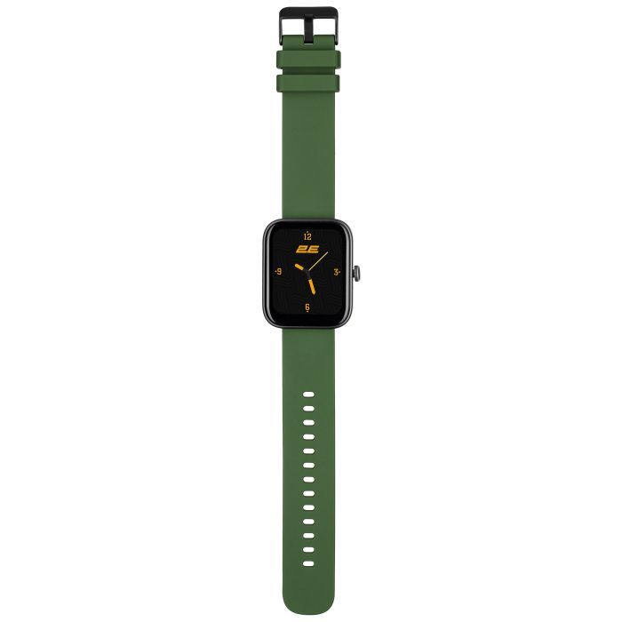 Смарт-годинник 2E Alpha SQ Music Edition 46mm Black-Green (2E-CWW40BKGN) зображення 3