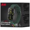 Смарт-годинник 2E Alpha SQ Music Edition 46mm Black-Green (2E-CWW40BKGN) зображення 9
