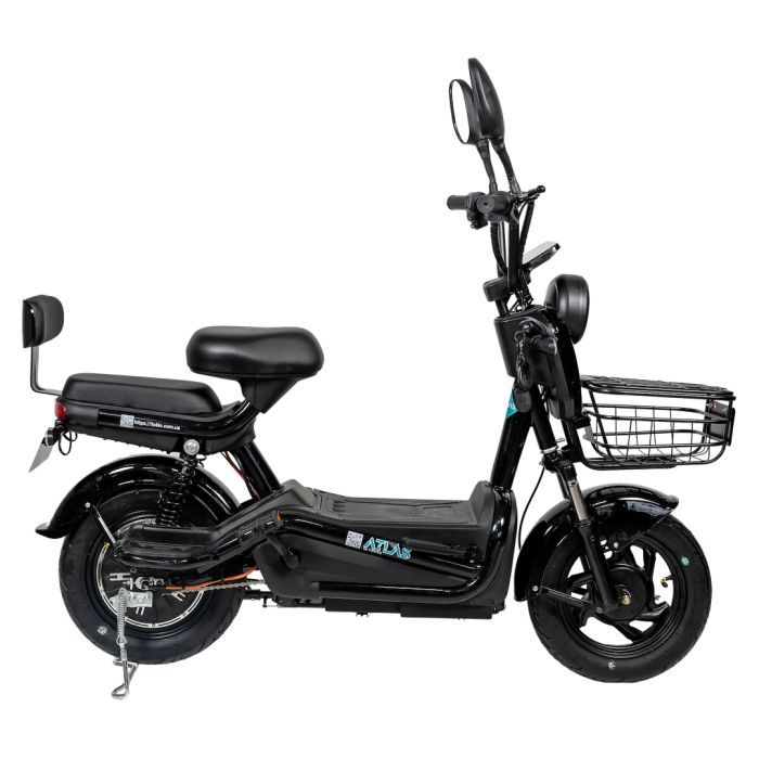 Электроскутер Atlas Elegant Black (2023) изображение 3