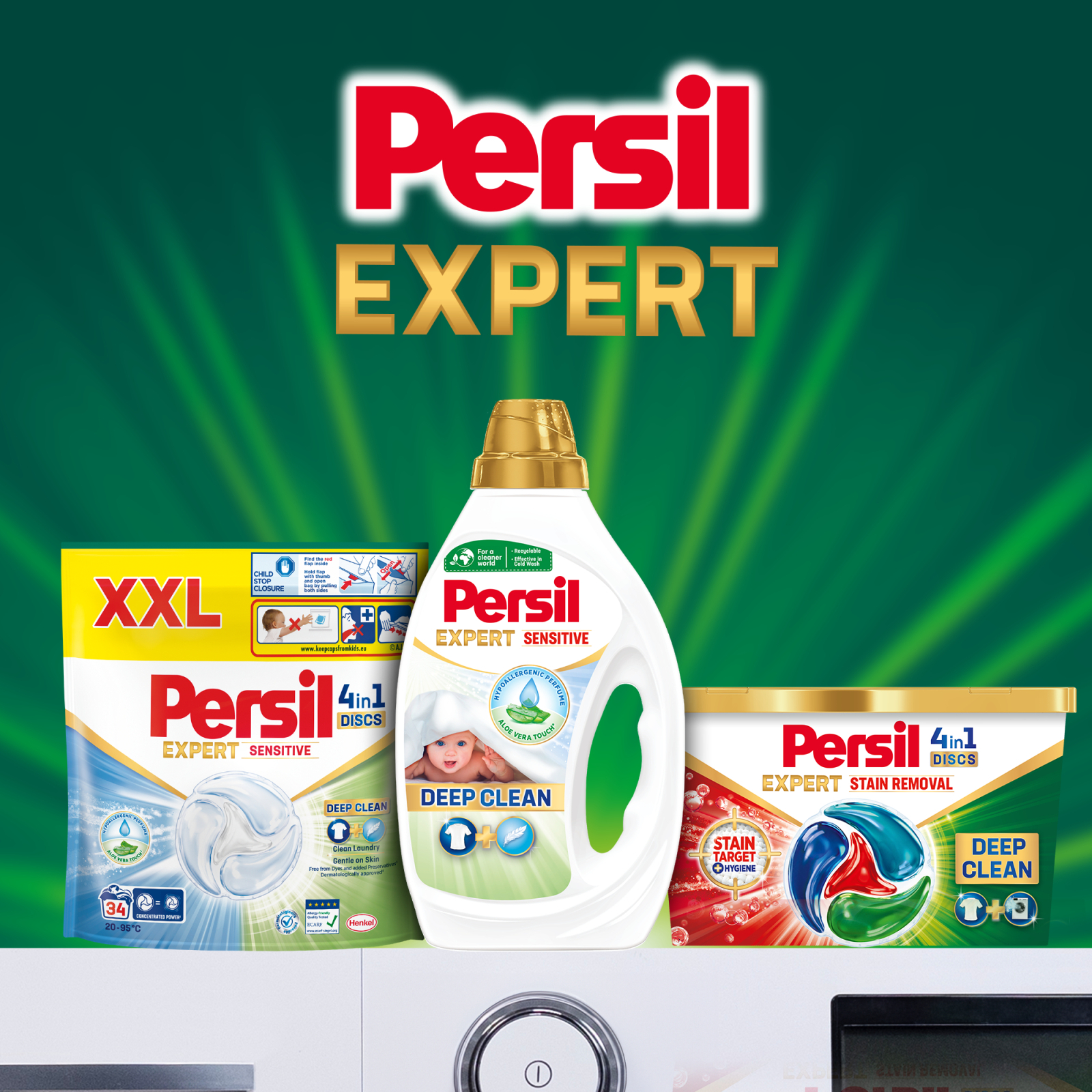 Гель для прання Persil Expert Sensitive Deep Clean 2.7 л (9000101566789) зображення 6