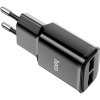 Зарядное устройство HOCO C88A Star round dual port charger set(iP) Black (6931474749505) изображение 3