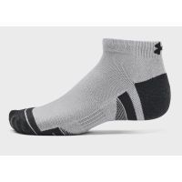 Носки Under Armour 1379504-011 Performance Tech 3 пари Low сірий MD (196884004231) изображение 2