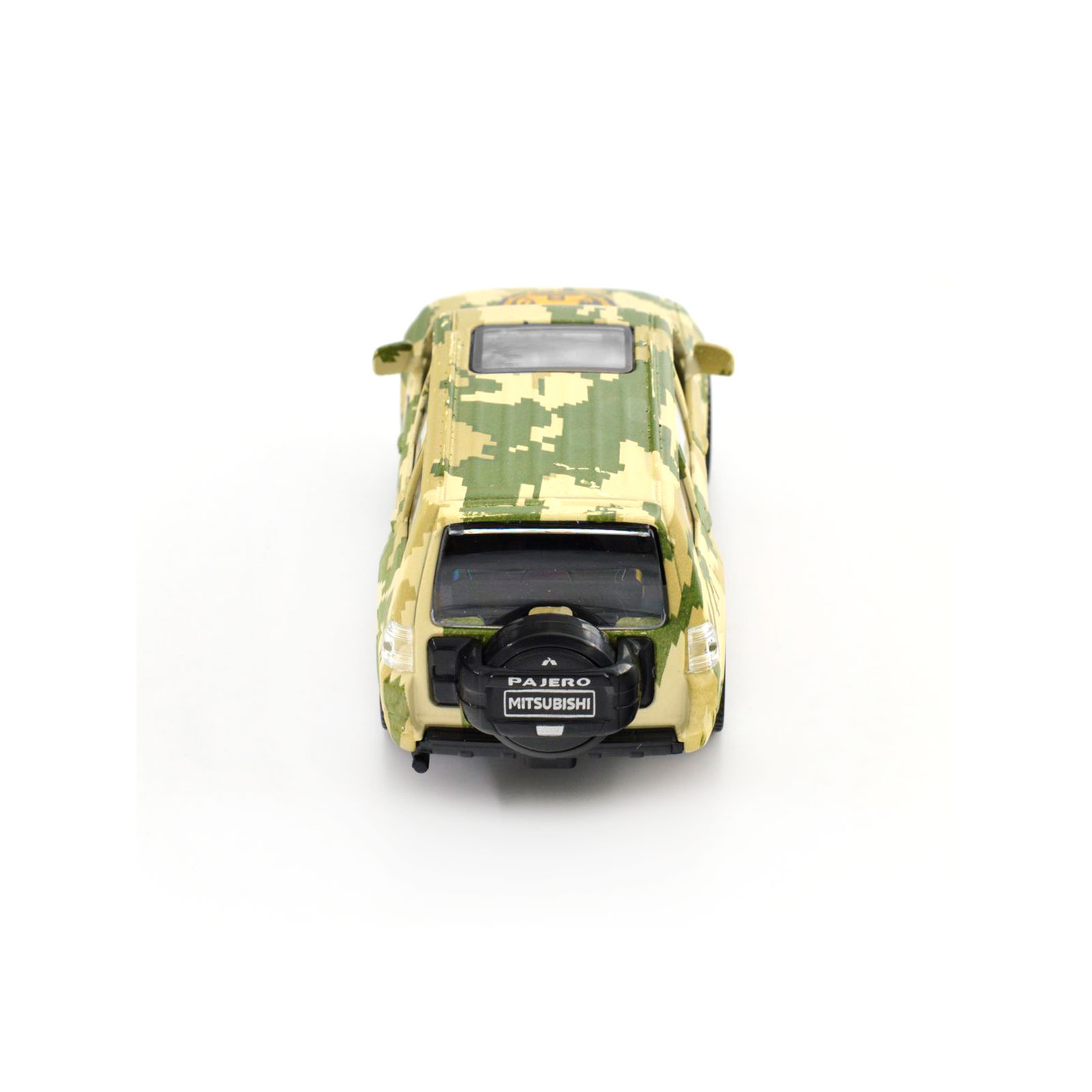 Машина Techno Drive Автомодель серії Шеврони Героїв - Mitsubishi Pajero 4WD Tubro - 47 ОМБр (250361M) зображення 11