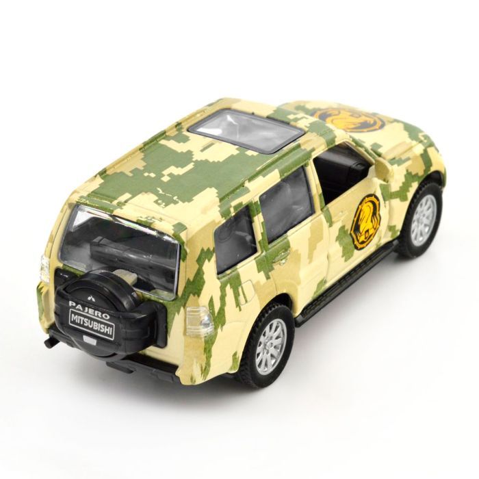Машина TechnoDrive Автомодель серії Шеврони Героїв - Mitsubishi Pajero 4WD Tubro - 47 ОМБр (250361M) зображення 12
