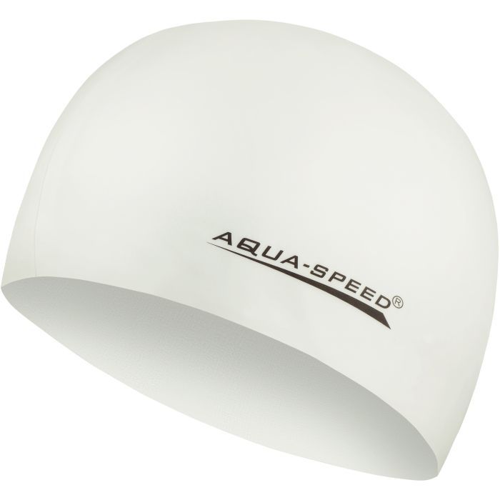 Шапка для плавання Aqua Speed Mega 100-05 білий Уні OSFM (5908217635433)