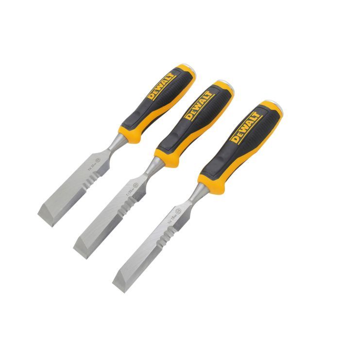 Стамеска DeWALT 150 мм с боковой режущей кромкой, 3 шт (DWHT0-16148)