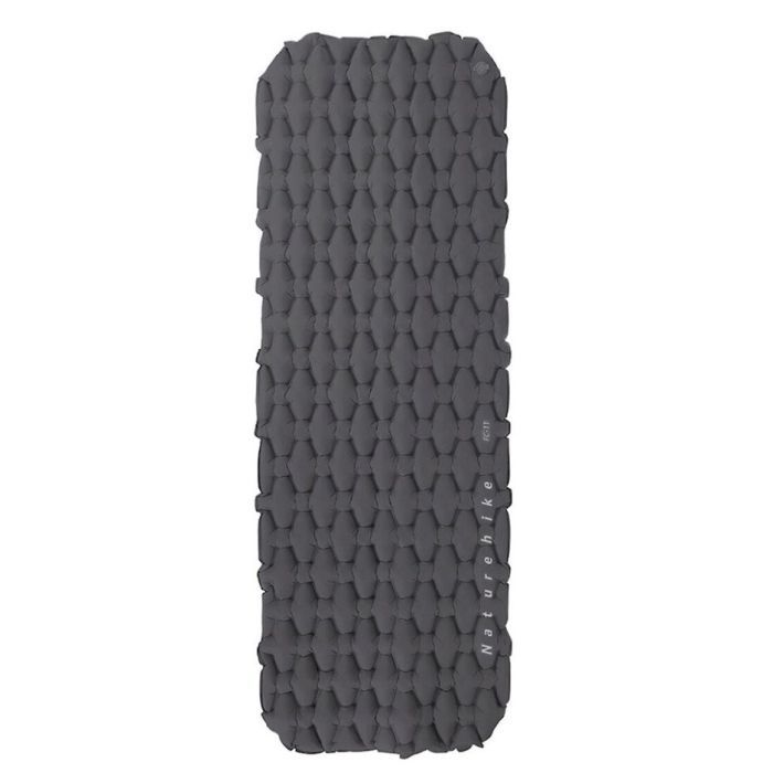 Туристический коврик Naturehike надувний FC-10 NH19Z001-P 65 мм графіт (6927595735336)