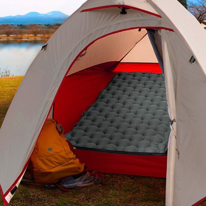 Туристический коврик Naturehike надувний FC-10 NH19Z001-P 65 мм графіт (6927595735336) изображение 2