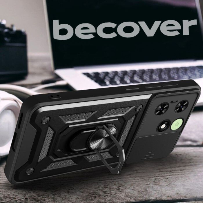 Чехол для мобильного телефона BeCover Military Tecno Spark Go 2024 (BG6) Black (710684) изображение 3