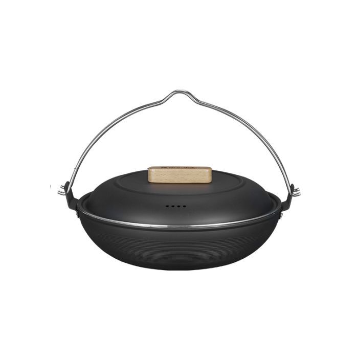 Сковорода туристическая Naturehike Сотейник із кришкою CNK2300CJ014 алюміній (6976023925245)