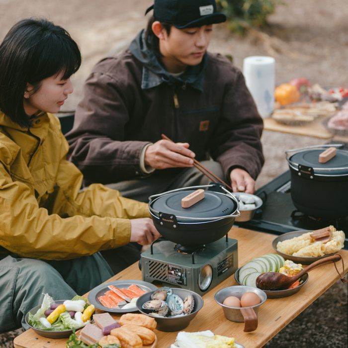 Сковорода туристическая Naturehike Сотейник із кришкою CNK2300CJ014 алюміній (6976023925245) изображение 2