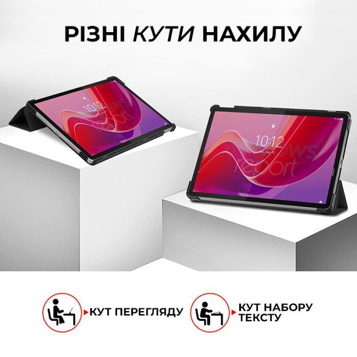Чехол для планшета AirOn Premium Lenovo Tab M11 + Film black (4822352781106) изображение 3