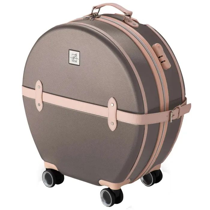 Чемодан Semi Line 20" S T5673-2 Brown/Pink Cream (DAS302678)