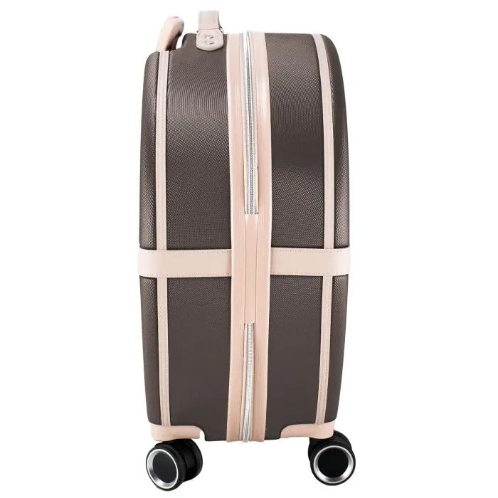 Чемодан Semi Line 20" S T5673-2 Brown/Pink Cream (DAS302678) изображение 3