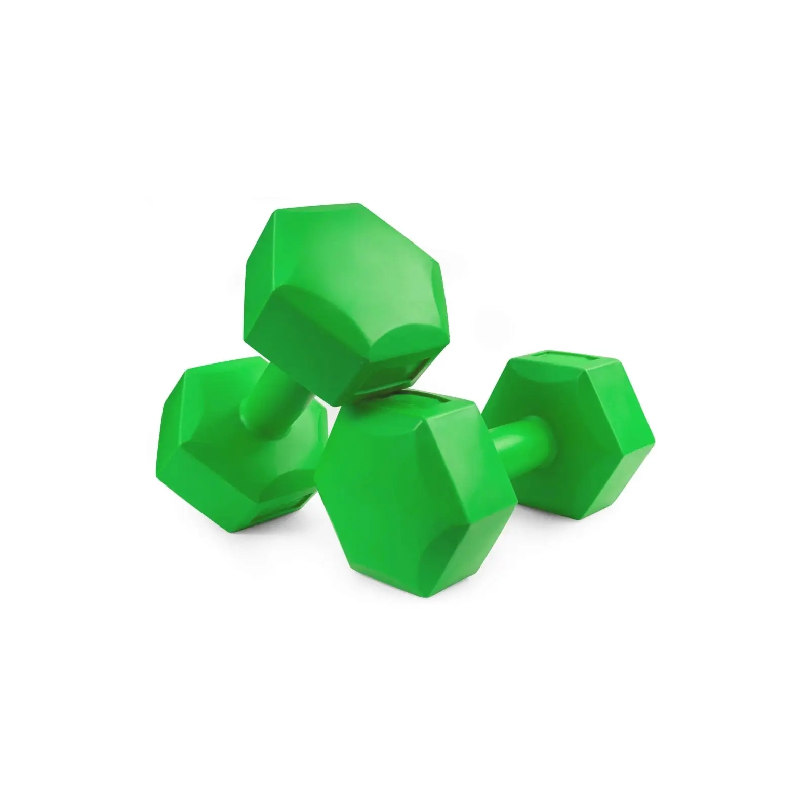 Гантель PowerPlay композитні 4124 Hercules 2 х 2 кг Зелені (PP_4124_2kg_2in) изображение 6