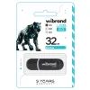 USB флеш накопичувач Wibrand 32GB Panther Black USB 2.0 (WI2.0/PA32P2B) зображення 2