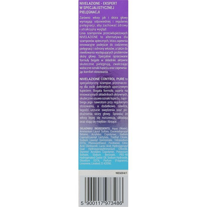 Шампунь Farmona Nivelazione Control Pure Против перхоти 100 мл (5900117973486) изображение 3